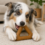 Triangle Dog Chew Toy – Durable Textured Grip Chew for Dental Care & Interactive Play | Gio.ca di Boscaro - Image 5